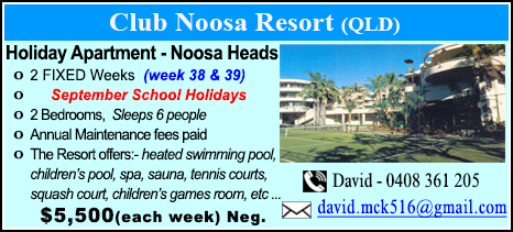 Club Noosa Resort - $5500