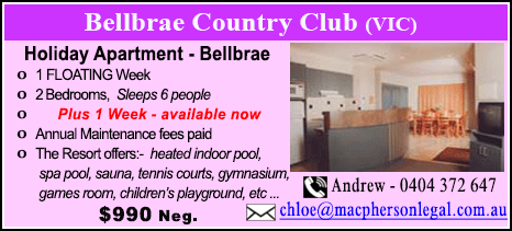Bellbrae County Club - $990
