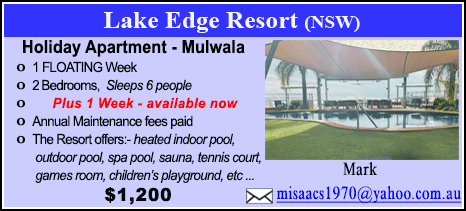 Lake Edge Resort - $1200
