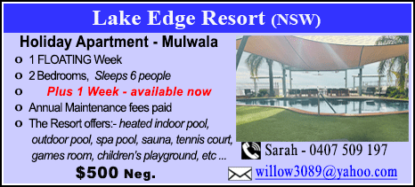 Lake Edge Resort - $500