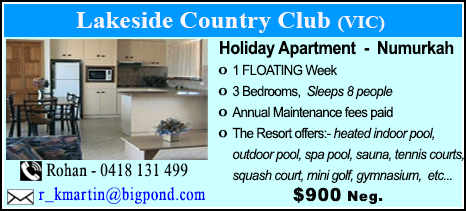 Lakeside Country Club - $900