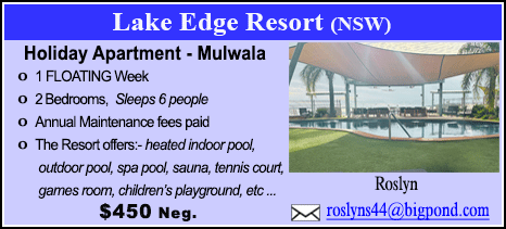 Lake Edge Resort - $450