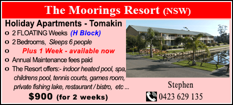 The Moorings Resort - $900