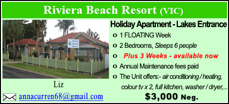 Riviera Beach Resort - $3000