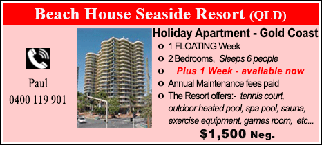 Beach House Seaside Resort - $1500