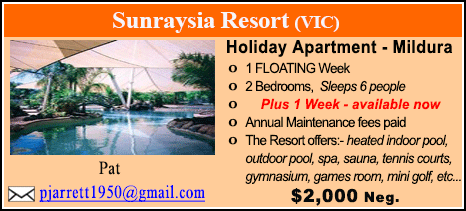 Sunraysia Resort - $2000