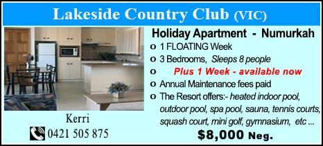 Lakeside Country Club - $8000