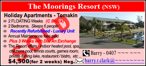 The Moorings Resort - $4500 - SOLD
