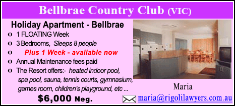 Bellbrae County Club - $6000