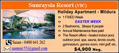 Sunraysia Resort - $4900
