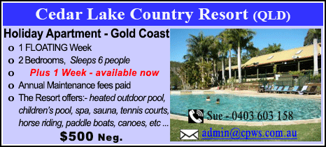 Cedar Lake Country Resort - $500