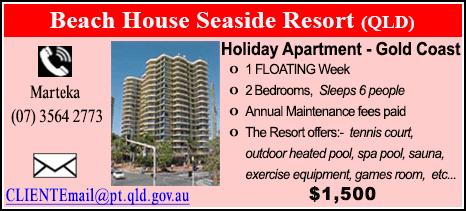 Beach House Seaside Resort - $1500