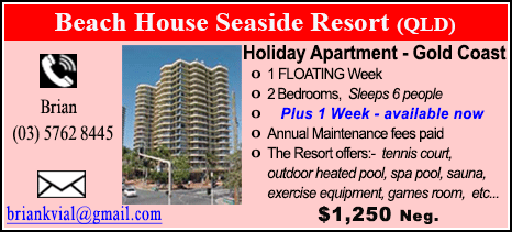 Beach House Seaside Resort - $1250