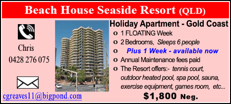 Beach House Seaside Resort - $1800