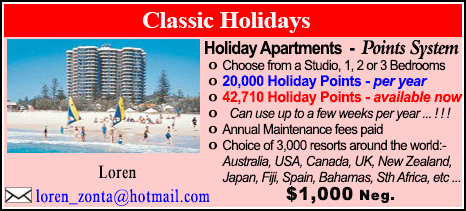 Classic Holidays - $1000