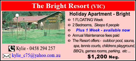 The Bright Resort - $1200