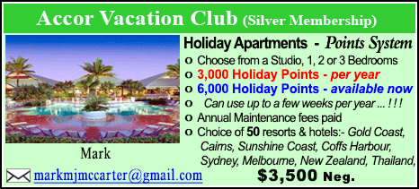 Accor Vacation Club - $3500