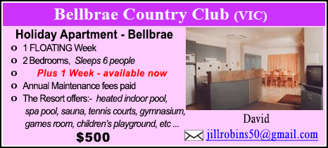 Bellbrae County Club - $500