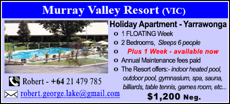 Murray Valley Resort - $1200